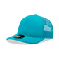 The Park Wholesale - Decky 6025 - Mid Profile, 5 Panel Foam Trucker Hat - 6025: Sky Blue