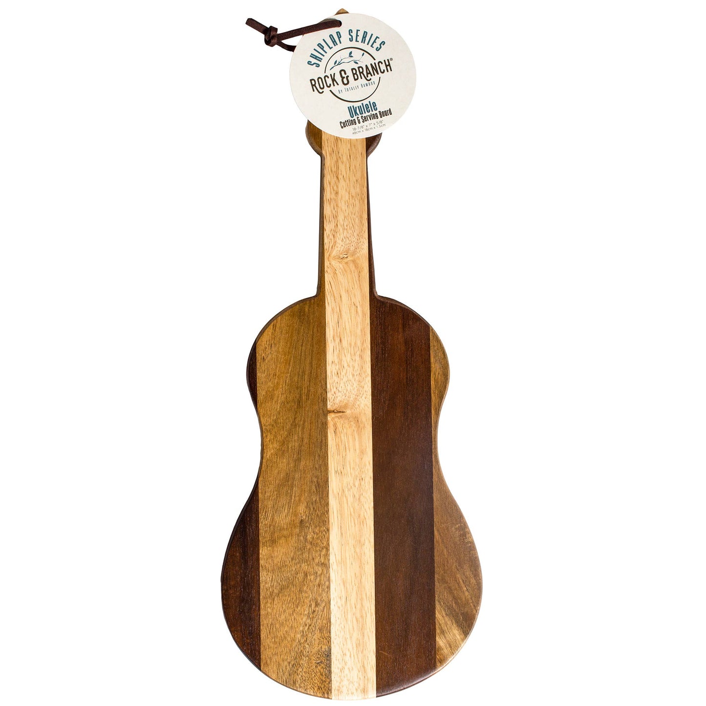 Totally Bamboo - Rock & Branch® Shiplap Series Ukulele Serving Board