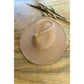 Fashion Classic Wide Brim Premium Felt Hat New: PINK / ONE SIZE