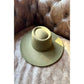 Queens INC - Bestsellers Structured hat with a wide brim in faux felt Fas: CHARCOAL / ONE SIZE