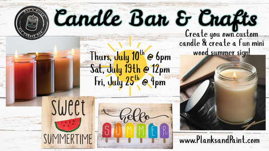 Candle Bar & Crafts