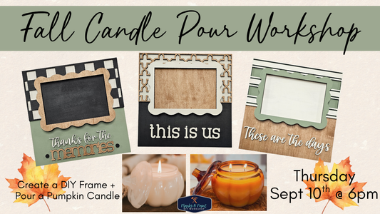 Fall Candle Pour Workshop