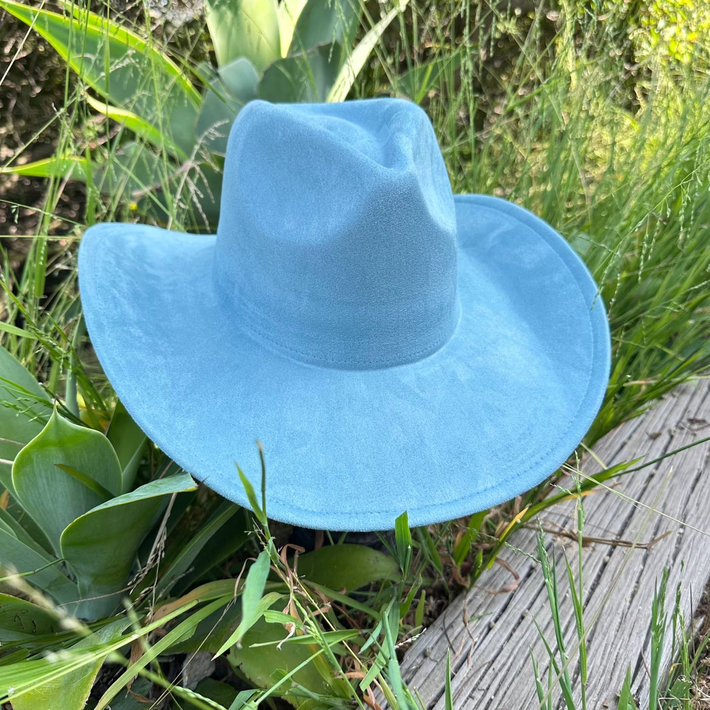 Best seller!!  Fashion Vegan suede cowboy hat : CAMEL / ONE SIZE