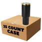Makerflo 40 oz Gold Electroplated Powder Coated Tumbler: White / Singles