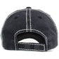 Hana - PRAY FOR BIRDIES Vintage Baseball Cap: Black