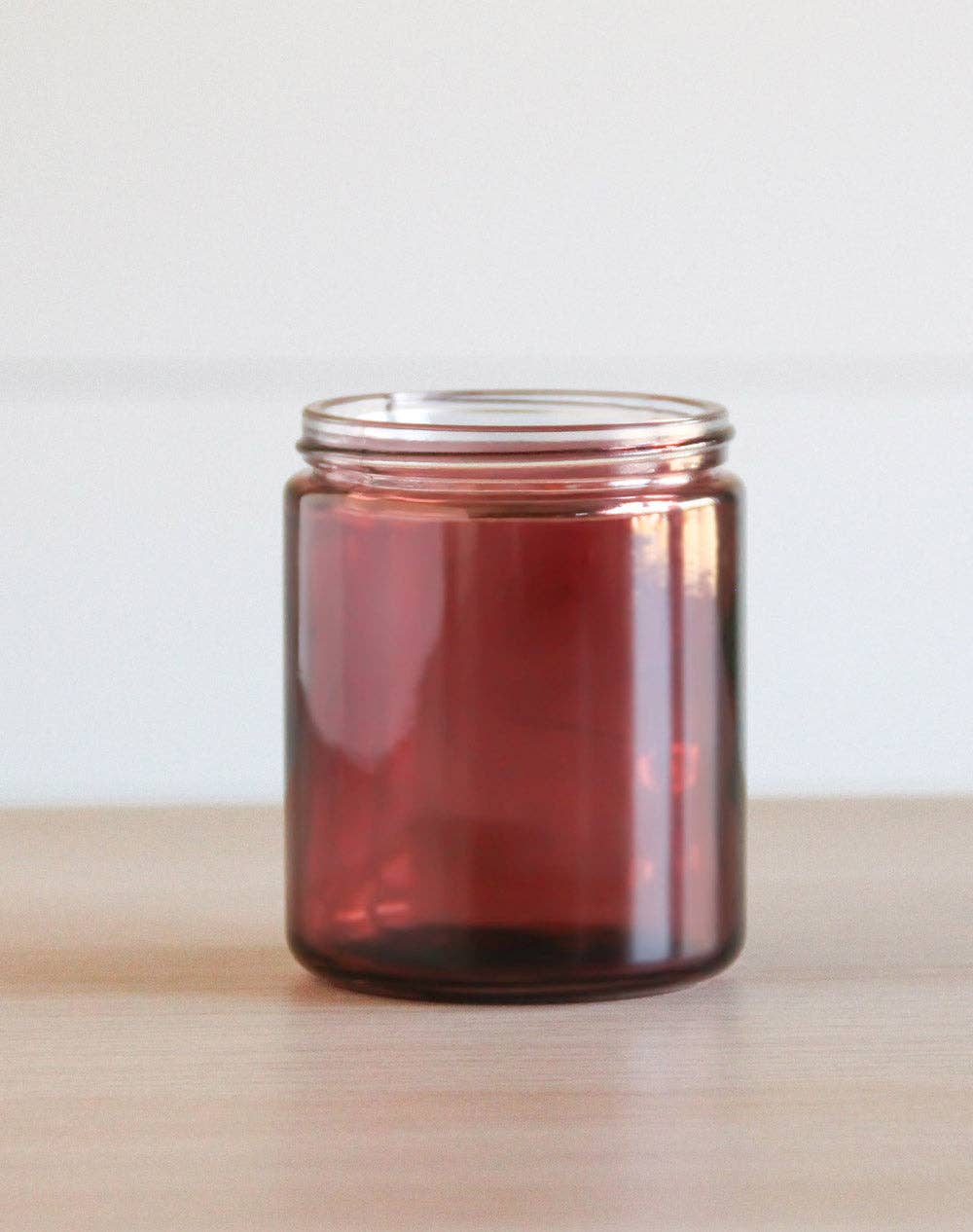 Cranberry 8 oz. Mixie Jar 12 pk