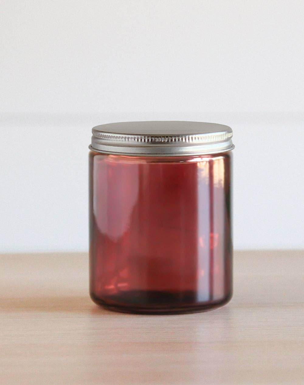 Cranberry 8 oz. Mixie Jar 12 pk