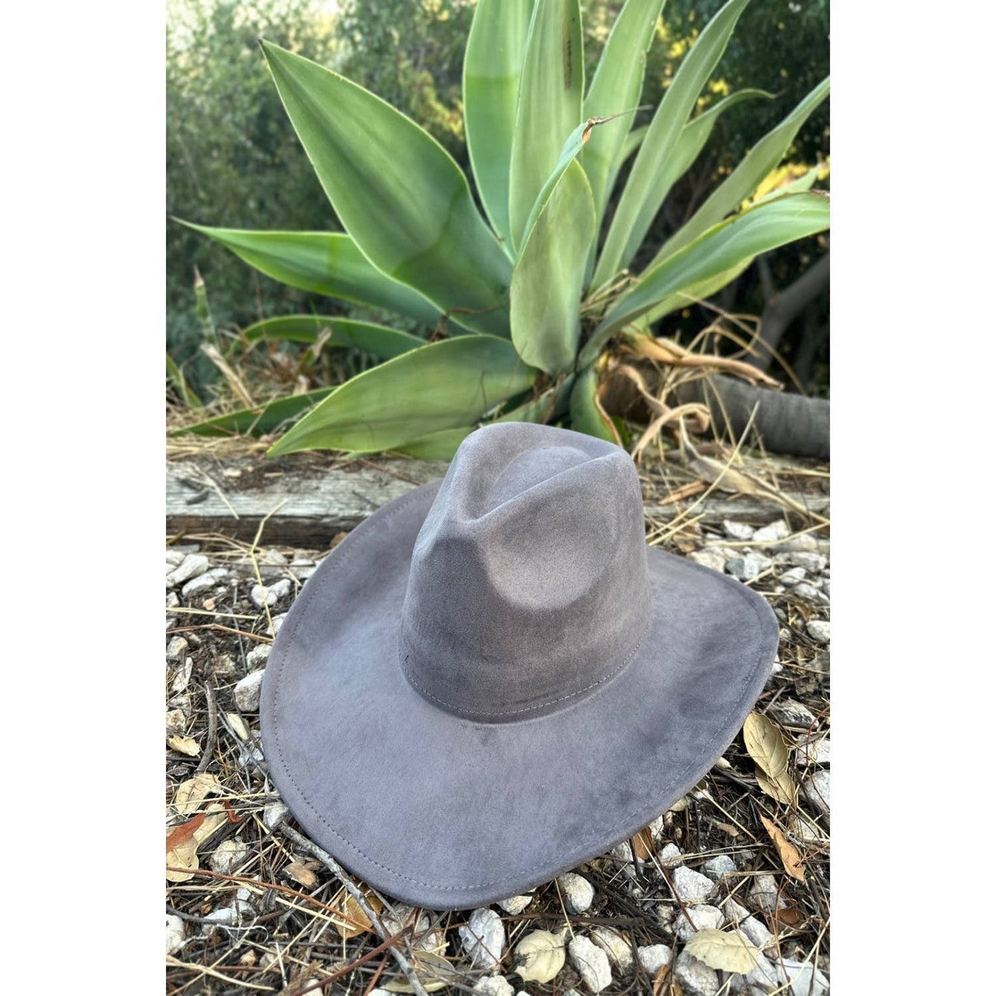 Best seller!!  Fashion Vegan suede cowboy hat : CAMEL / ONE SIZE