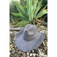 Best seller!!  Fashion Vegan suede cowboy hat : OLIVE / ONE SIZE