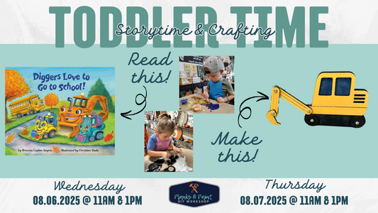 TODDLER TIMES: STORY TIME & CRAFTING