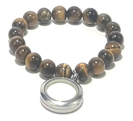 Pinch Me Therapy Dough - Charm Bracelet - Tigers Eye