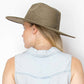 Fashion Classic Wide Brim Suede Premium  Hat: Grey