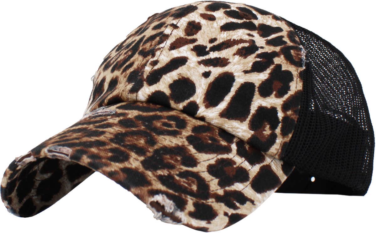 KBETHOS - Vintage Mesh Baseball Cap: Camo