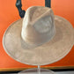 Best seller Fashion Classic Wide Brim Suede Premium  Hat : Grey / ONE SIZE