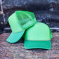 Tri Color Mesh Trucker Cap: Lavender/ Purple Magna Pony