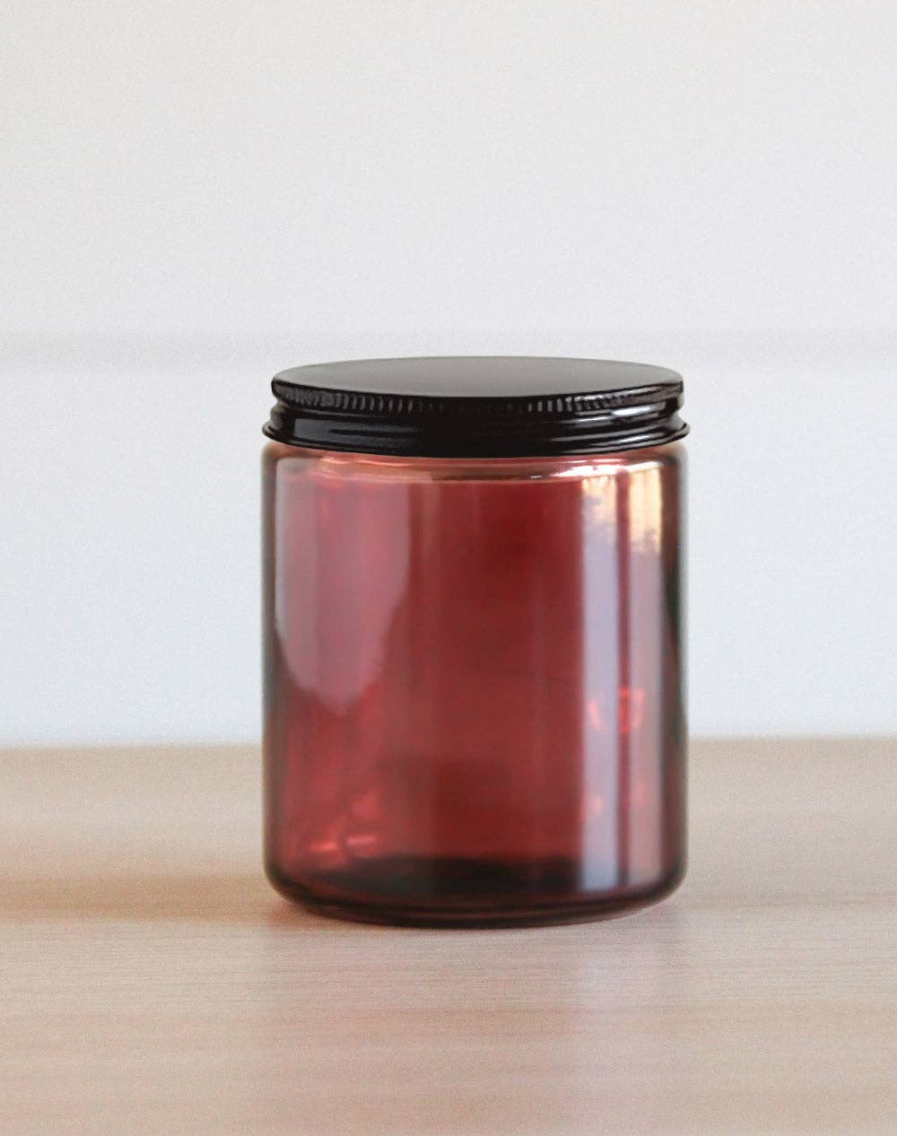 Cranberry 8 oz. Mixie Jar 12 pk