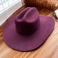 Premium Cattleman Cowboy Hat  made from 100% Australian wool: Camel