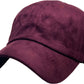 KBETHOS - SUEDE BASEBALL CAP: KHK
