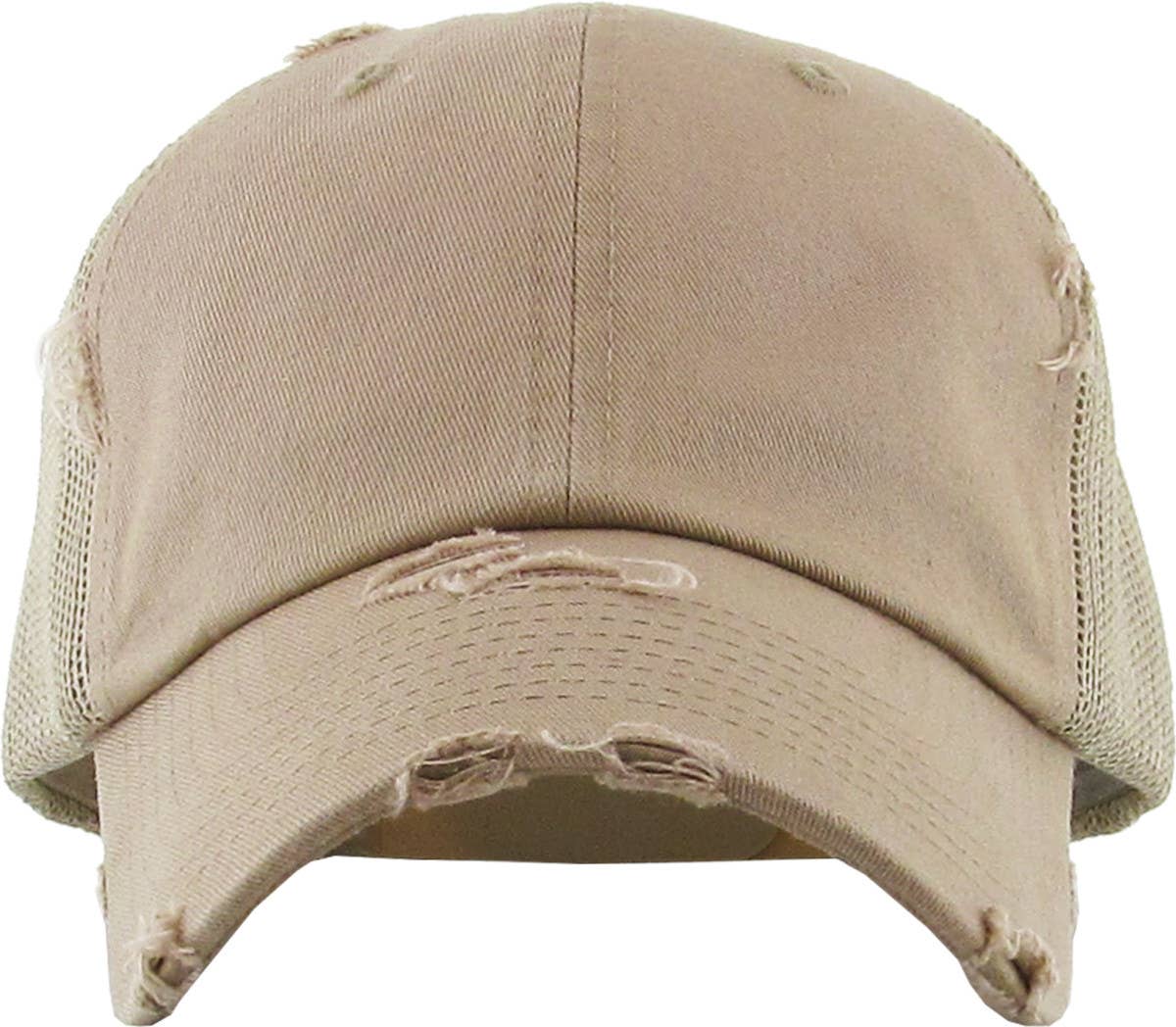 KBETHOS - Vintage Mesh Baseball Cap: Camo