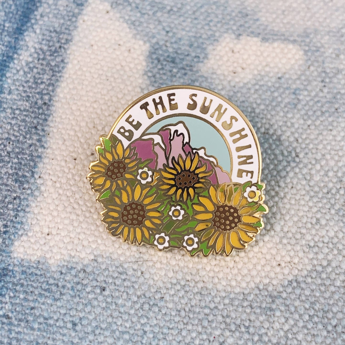 Wildflower + Co. - Be the Sunshine Enamel Pin