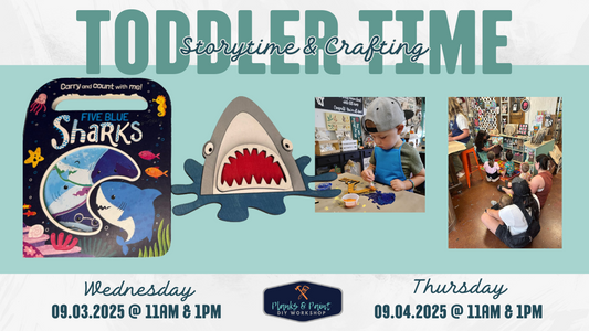 TODDLER TIMES: STORY TIME & CRAFTING