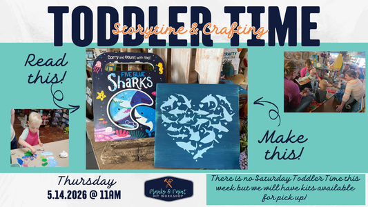 TODDLER TIME: FIVE BLUE SHARKS