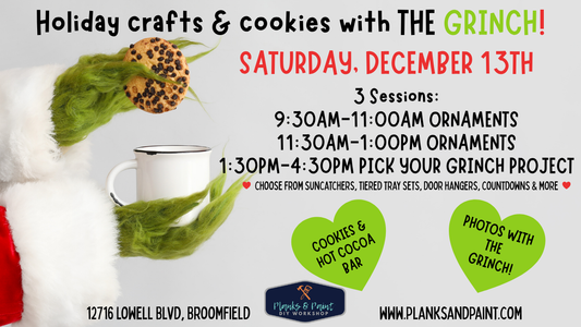 COOKIES & CRAFTS WITH THE GRINCH - SAT, DEC 13TH