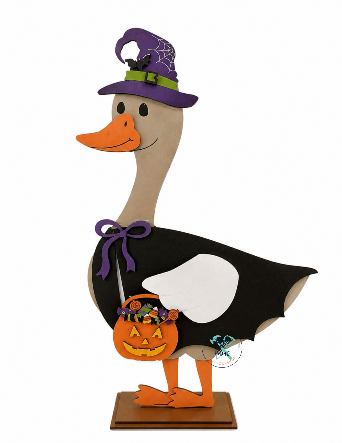 Interchangeable Wooden Goose Halloween Outfit ONLY
