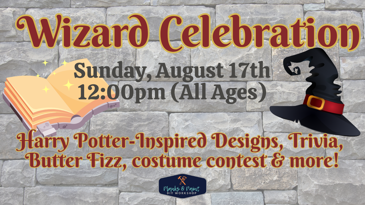 Wizard Celebration - Aug 17th @ 12pm - SAVE MY SEAT