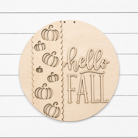 Hello Fall Round