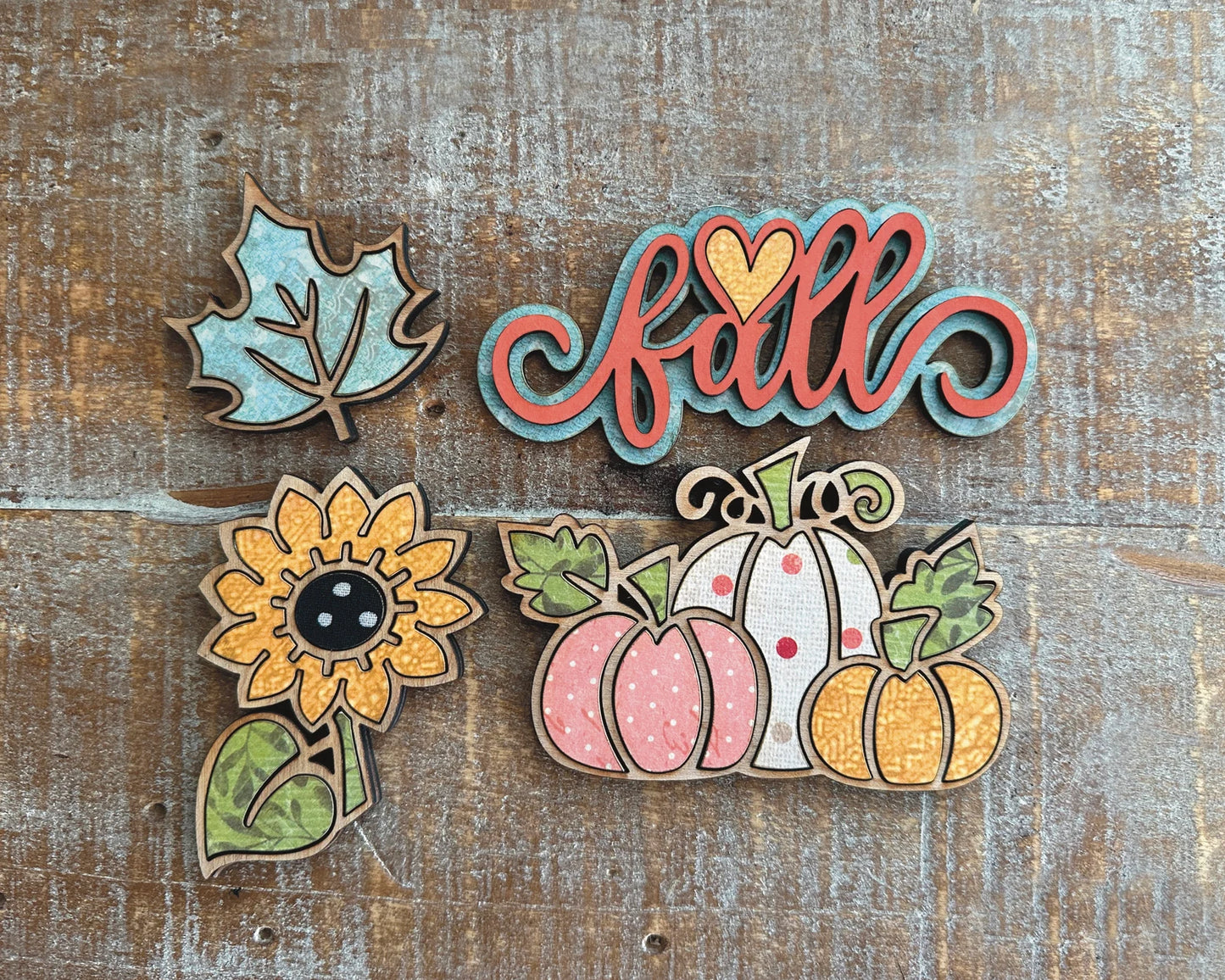 Hello Fall DIY Magnet Set