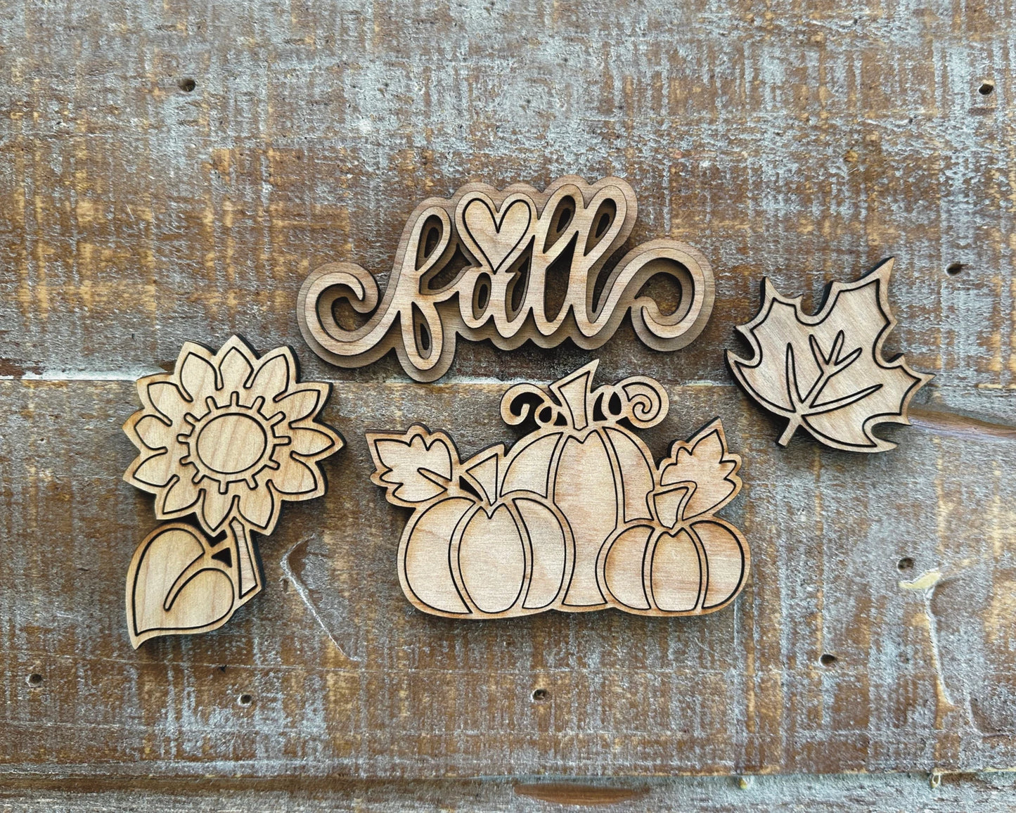 Hello Fall DIY Magnet Set