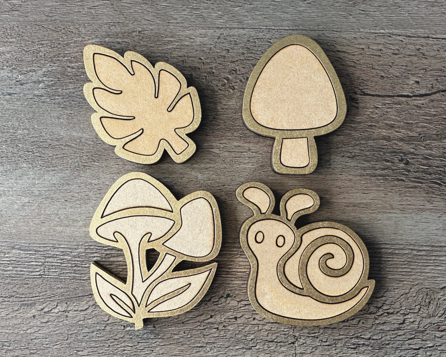 Woodland Wonders DIY Magnet Set