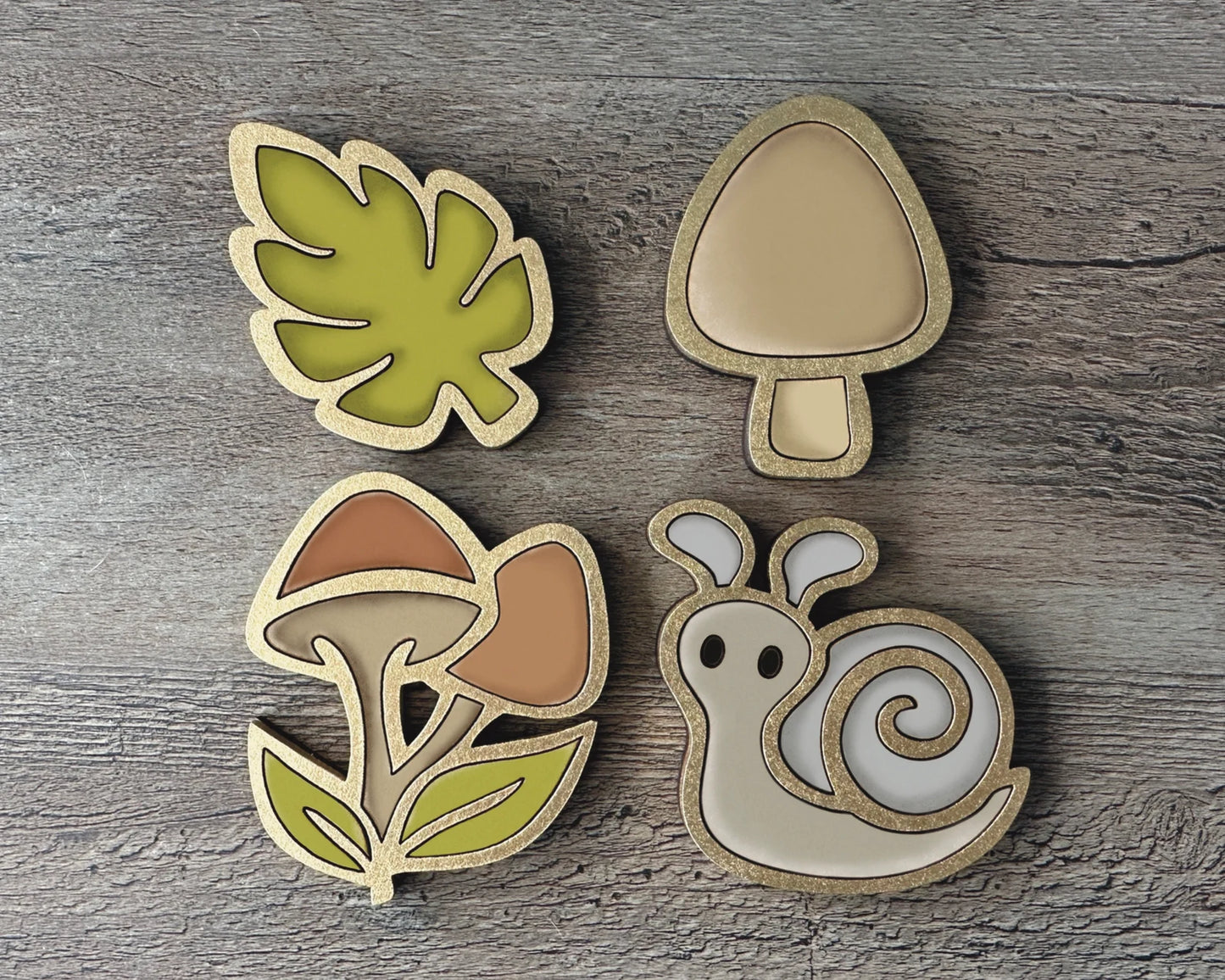 Woodland Wonders DIY Magnet Set