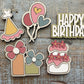 Birthday Celebration DIY Magnet Set