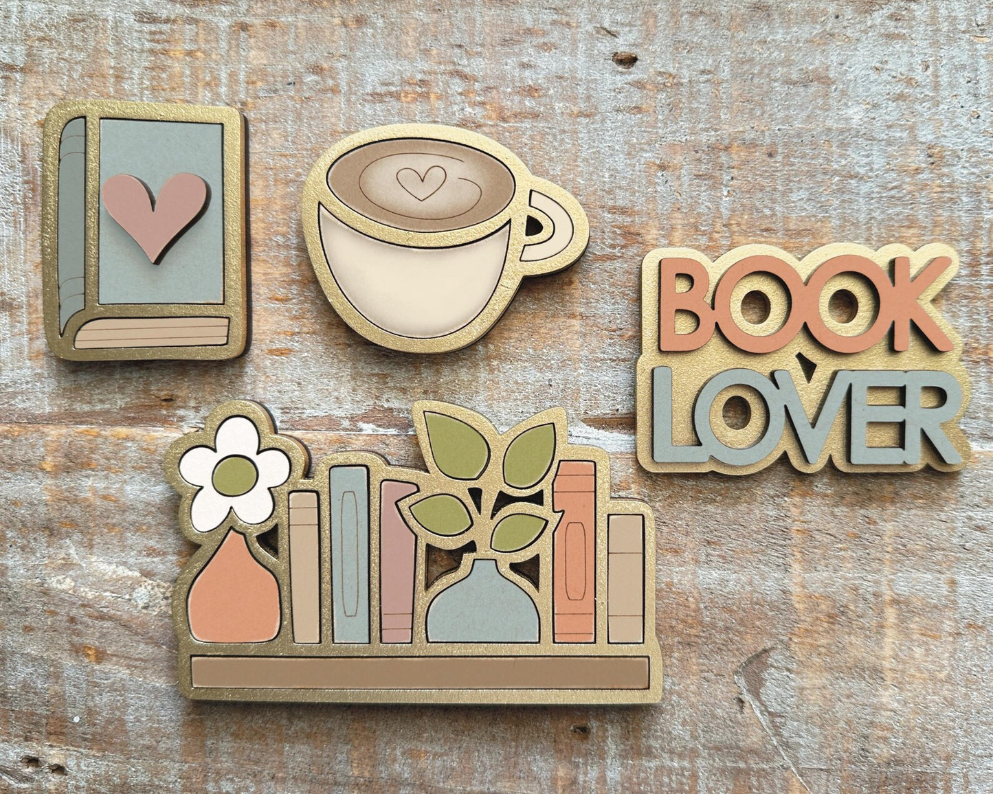 Book Lover DIY Magnet Set