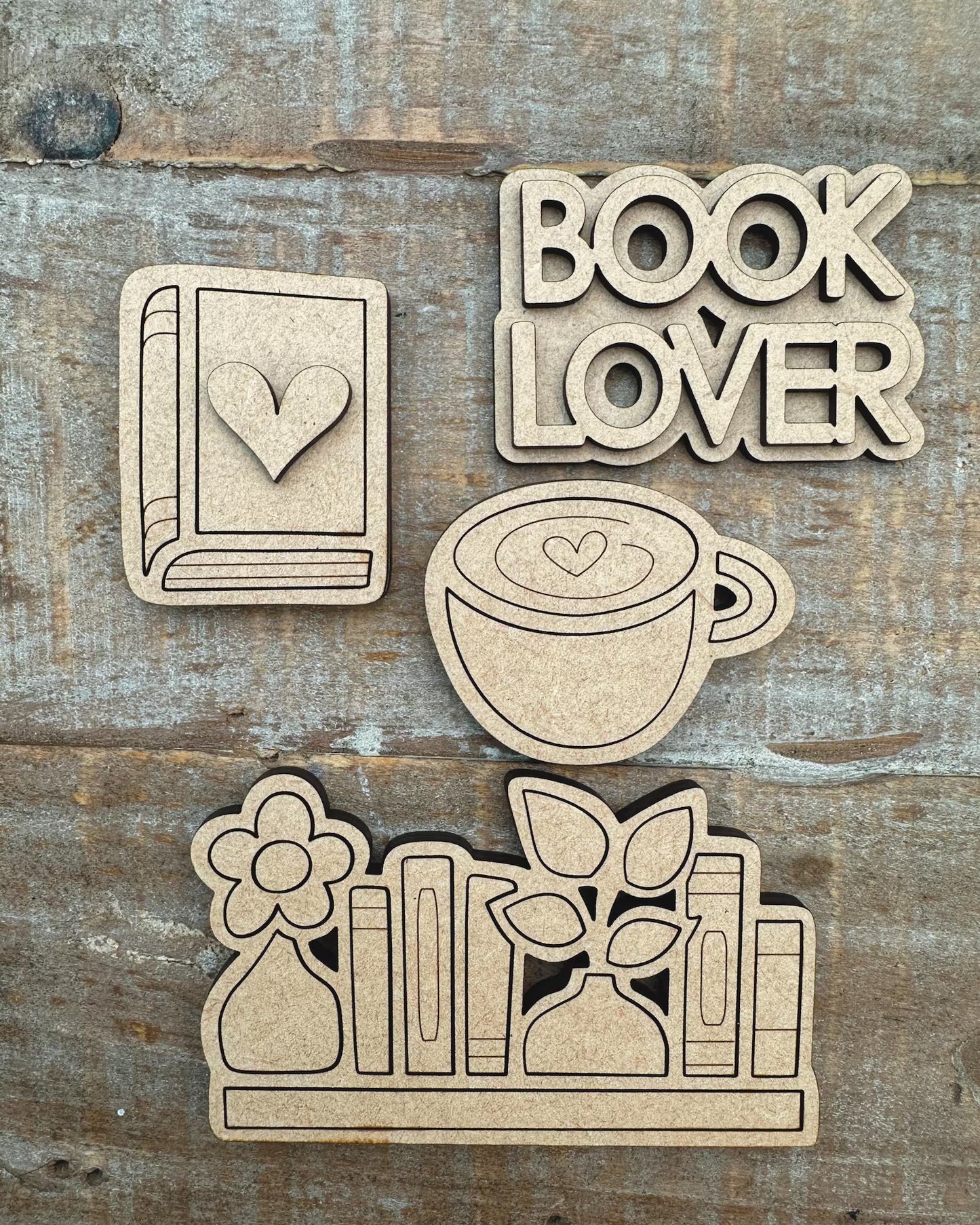 Book Lover DIY Magnet Set