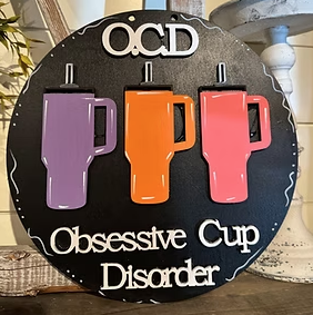 Kids OCD 10" Round Door Hanger