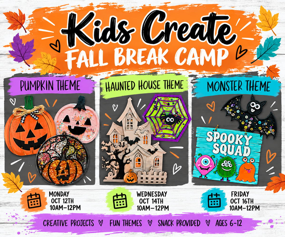 Kid's Create Fall Break Mini Camp 2026