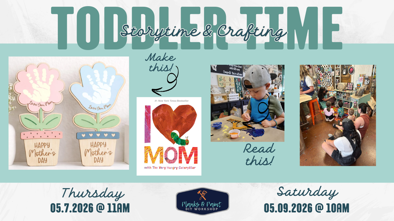 TODDLER TIME: I LOVE MOM