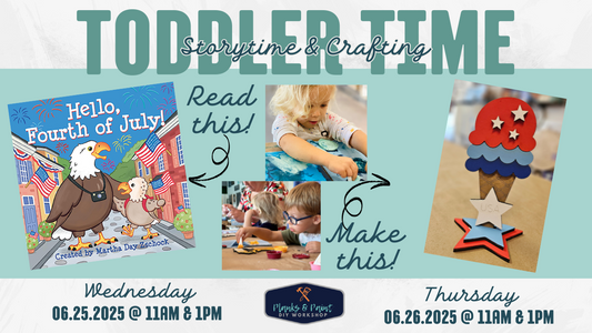 TODDLER TIMES: STORY TIME & CRAFTING