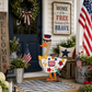 Interchangeable Wooden Porch Goose