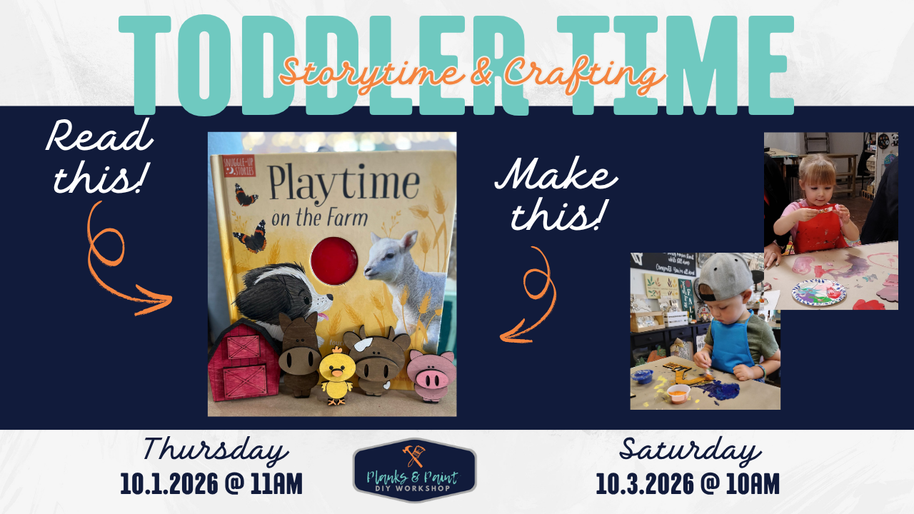 TODDLER TIME: PLAYTIME ON THE FARM