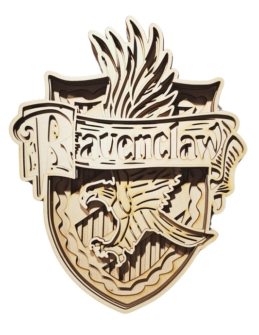 Ravenclaw Layered HP Crest