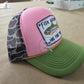 Fish Around Camo Trucker