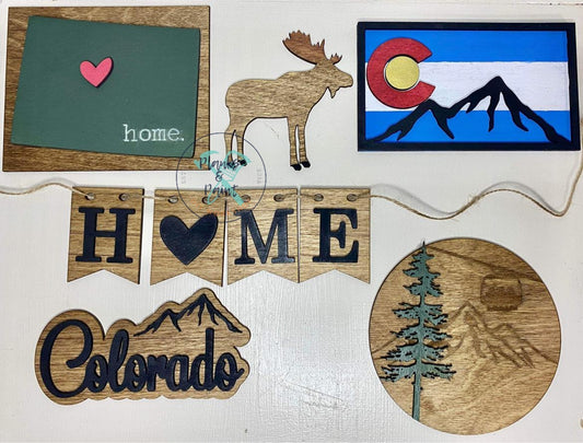 Colorado Tiered Tray Set TT1440