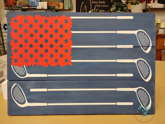 Golf Club Flag