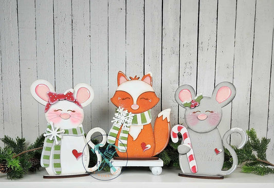 Forest Friends Shelf Sitters