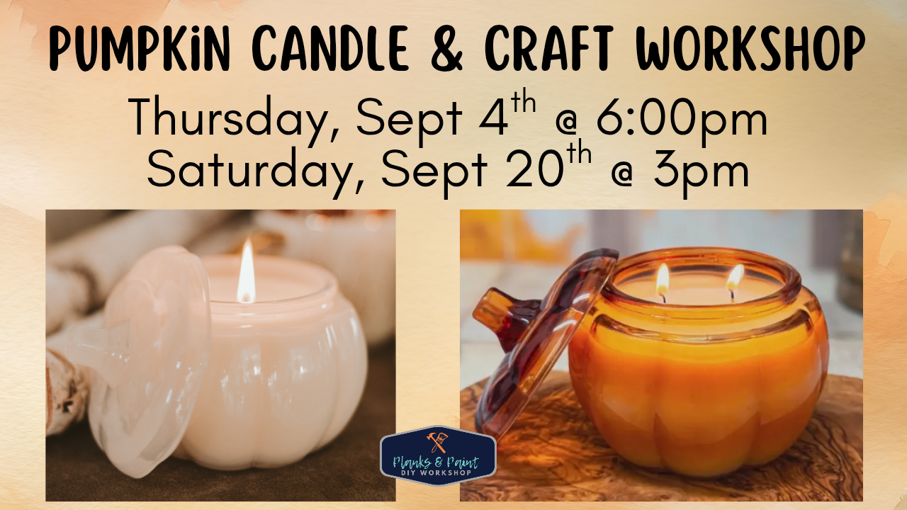 Pumpkin Candle & Craft Workshop