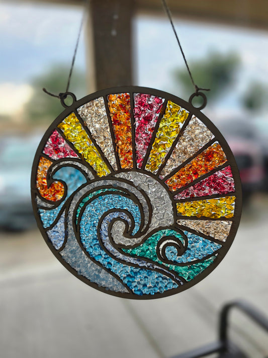 Ocean Waves Suncatcher